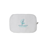 Junior League of Columbia Waffle Weave Cosmetic Bag - JL Columbia Logo