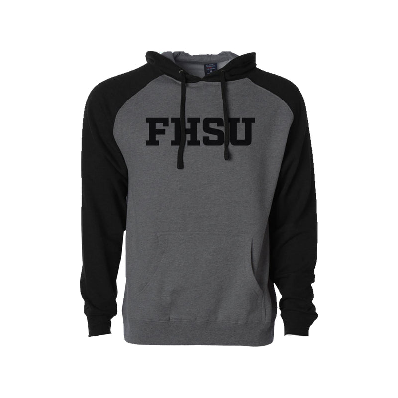 Fort Hays State Hooded Raglan