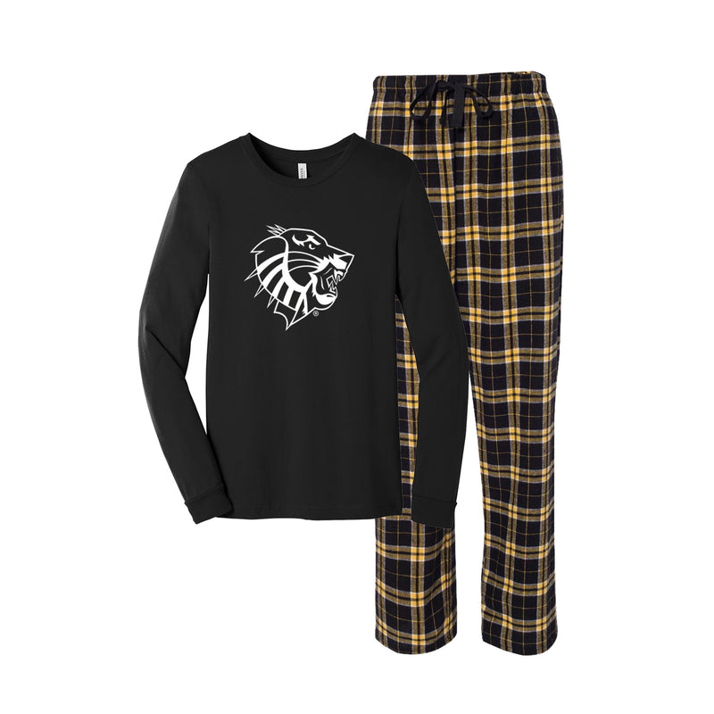 Fort Hays Tech Northwest Tiger Flannel Pj Set