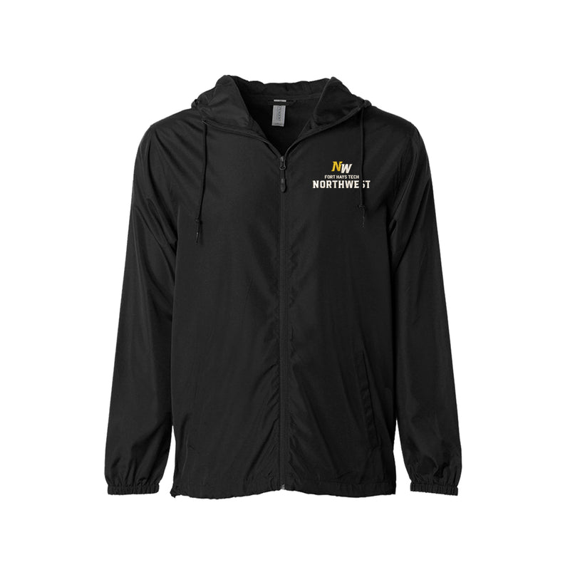 Fort Hays Tech Northwest Logo Windbreaker Jacket