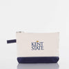 Kent State Canvas Cosmetic Bag