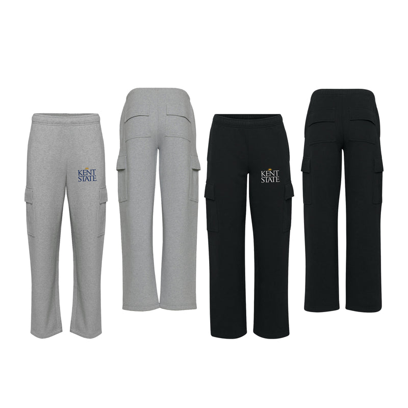 Kent State Logo Cargo Sweatpants