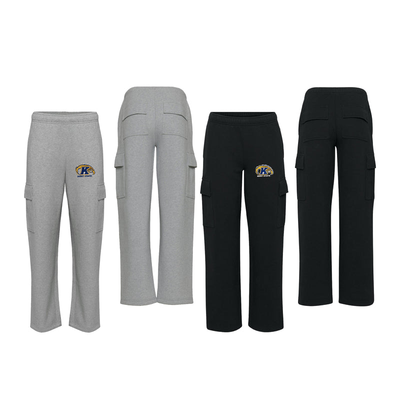 Kent State Logo Cargo Sweatpants