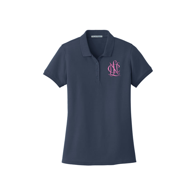 National Charity League Ladies Cotton Pique Polo - NCL Icon Polo