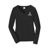 Junior League of Minneapolis Long Sleeve V-Neck Tee - JL Icon Minneapolis