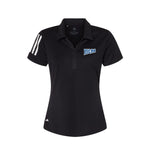 NJCAA Adidas 3 Stripe Ladies Polo