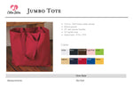 Junior League of Hartford Lightweight Canvas Jumbo Tote - JL Hartford Icon Tote