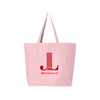 Junior League of Bronxville Lightweight Canvas Jumbo Tote - JL Icon Bronxville