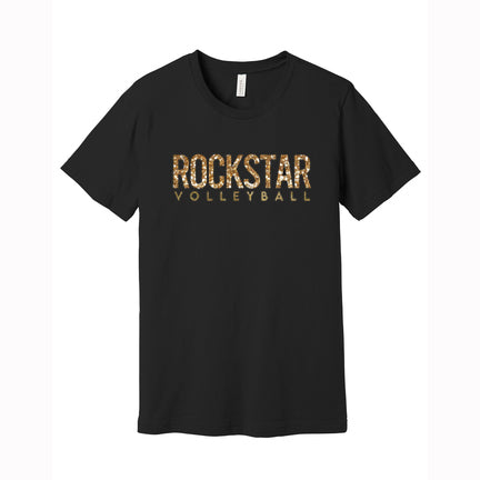 Team Rockstar Short Sleeve Crew T-Shirt - ROCKSTAR VOLLEYBALL