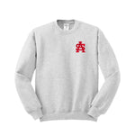 University of South Alabama Crewneck Sweatshirt - Embroidered SA Logo