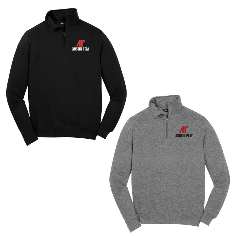 Austin Peay Qzip Sweatshirt - Plus and Tall Sizes